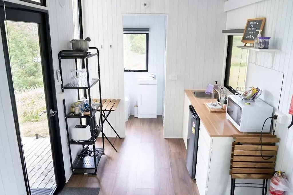 Вилла Hill Creek Tiny House 3 By Tiny Away Perwillowen 0*,