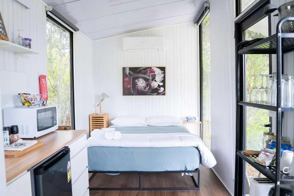 Вилла Hill Creek Tiny House 3 By Tiny Away Perwillowen Дом отдыха