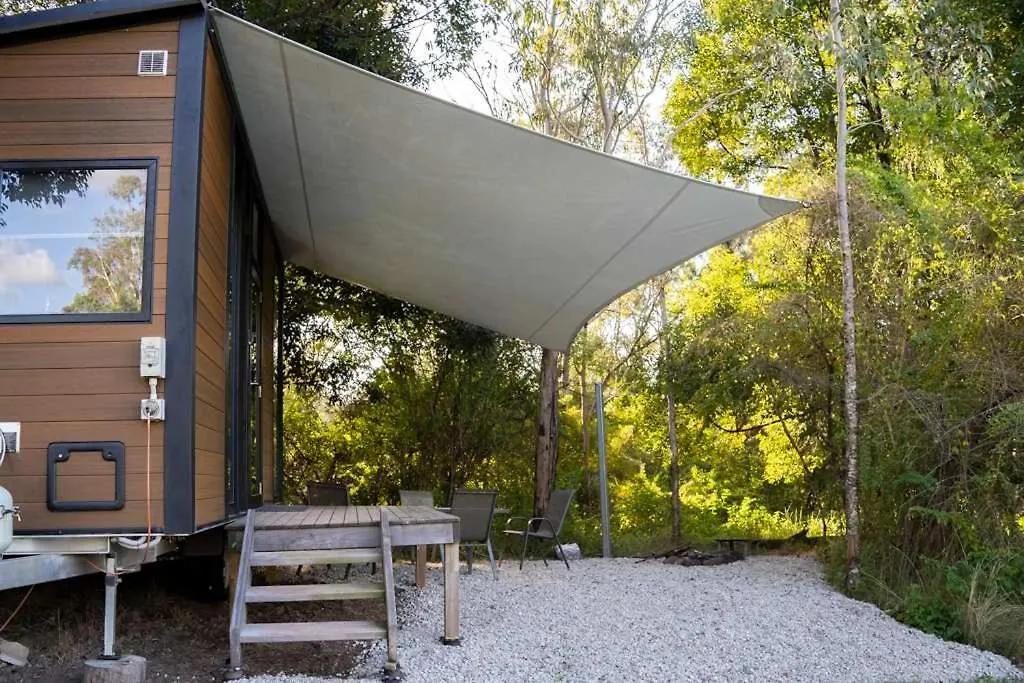 Вилла Hill Creek Tiny House 3 By Tiny Away Perwillowen Дом отдыха